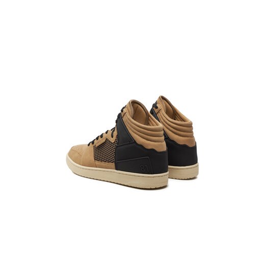 Guess Sneakersy Sava Mid FMTSAM FAB12 Brązowy Guess 46 MODIVO