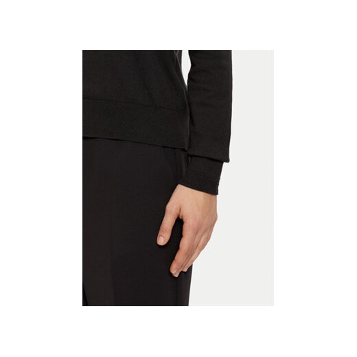 Tommy Hilfiger Kardigan WW0WW42370 Czarny Regular Fit Tommy Hilfiger XXL MODIVO