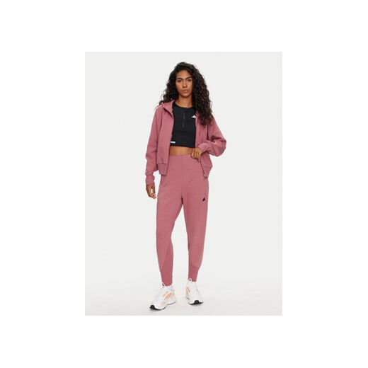 adidas Spodnie dresowe Z.N.E. IW7771 Różowy Regular Fit XXS MODIVO