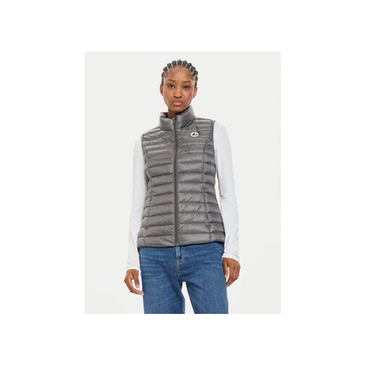 Jott Bezrękawnik Seda P000WDOW04 Szary Slim Fit Jott 3XL MODIVO