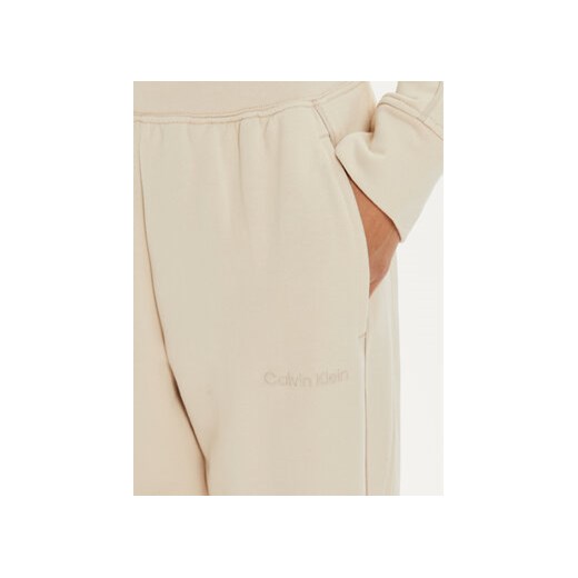 Calvin Klein Underwear Spodnie dresowe 000QS7262E Beżowy Regular Fit Calvin Klein Underwear M MODIVO