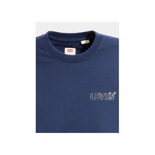Levi's® Bluza Graphic 38712-0242 Granatowy Relaxed Fit L MODIVO