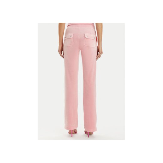 Juicy Couture Spodnie dresowe Del Ray JCAP180 Różowy Regular Fit Juicy Couture XS MODIVO