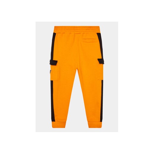 Guess Spodnie dresowe N3YQ12 KA6R3 Pomarańczowy Regular Fit Guess 4Y MODIVO
