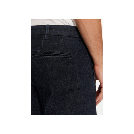 United Colors Of Benetton Chinosy 4AC9UF02Y Niebieski Slim Fit United Colors Of Benetton 36 MODIVO