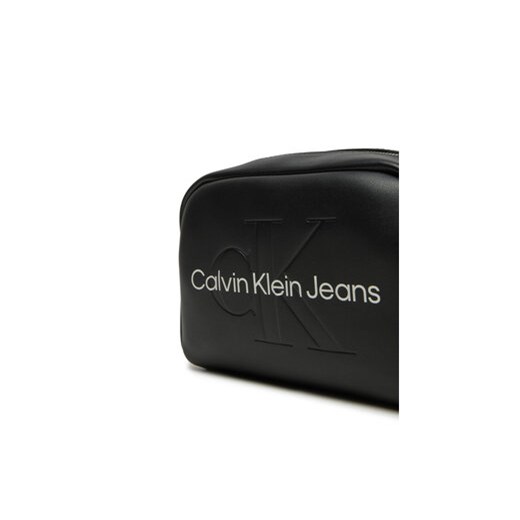 Calvin Klein Jeans Torebka Sculpted Camera Bag18 Mono K60K612220 Czarny uniwersalny MODIVO