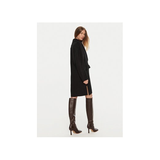 Patrizia Pepe Płaszcz przejściowy 8O0004/A006-K103 Czarny Regular Fit Patrizia Pepe 38 MODIVO