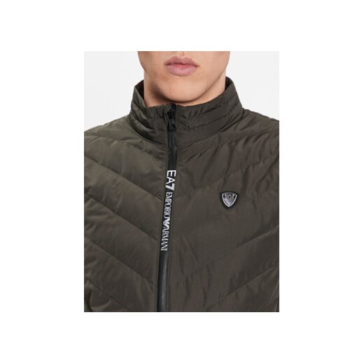 EA7 Emporio Armani Kamizelka 8NPQ03 PNE1Z 1997 Khaki Regular Fit S MODIVO