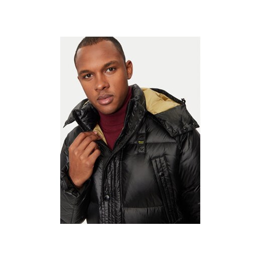 Blauer Kurtka puchowa 24WBLUK03323 Czarny Regular Fit 3XL MODIVO