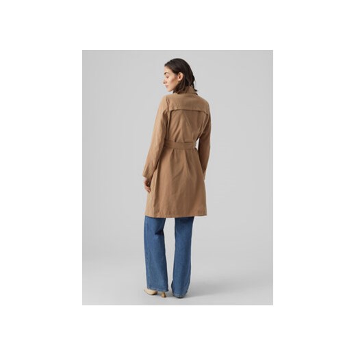 Vero Moda Trencz Billie Daisy 10281638 Brązowy Regular Fit Vero Moda M MODIVO