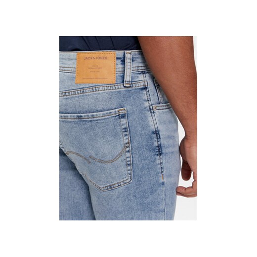 Jack&Jones Jeansy Glenn 12249191 Niebieski Slim Fit 27_32 MODIVO