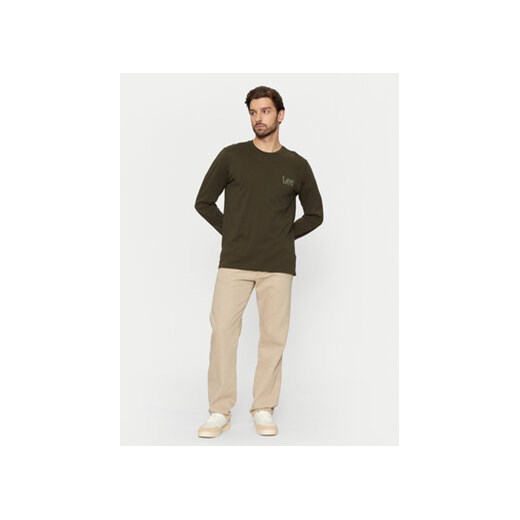 Lee Longsleeve Wobbly 112355592 Zielony Regular Fit Lee S MODIVO