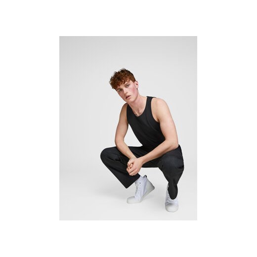 Jack&Jones Komplet 2 tank topów Basic 12133910 Czarny Regular Fit XXL MODIVO