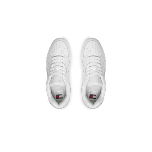 Tommy Jeans Sneakersy Tjm Leather Outsole Color EM0EM01350 Biały Tommy Jeans 44 MODIVO