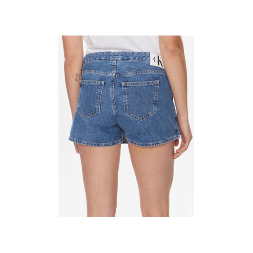 Calvin Klein Jeans Szorty jeansowe Wrap Skort J20J223300 Niebieski Regular Fit 26 MODIVO