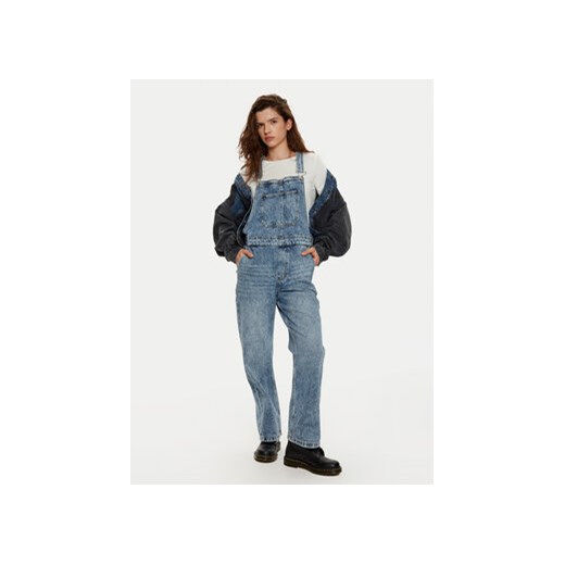 Mustang Ogrodniczki Olympia 1015583 Niebieski Loose Fit Mustang S MODIVO