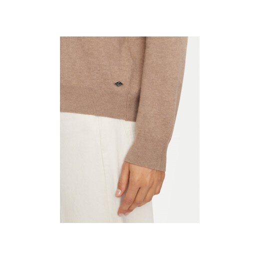 Replay Sweter DK3301.000.G23372 Beżowy Loose Fit Replay XL MODIVO