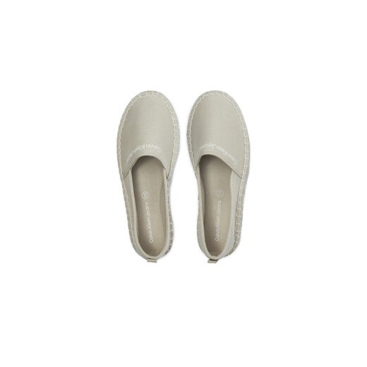 Calvin Klein Jeans Espadryle V3A7-80838-0048 S Beżowy 37 MODIVO
