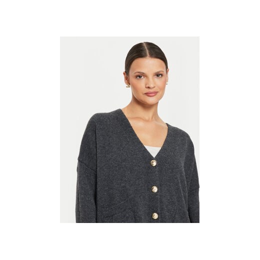 Kontatto Kardigan 3M0172 AI253M06 Szary Regular Fit Kontatto one size MODIVO