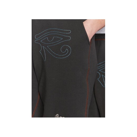 Grimey Szorty sportowe GBSS165 Czarny Regular Fit Grimey S MODIVO