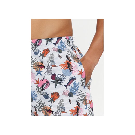 Boss Szorty kąpielowe Piranha 50508844 Kolorowy Regular Fit XL MODIVO