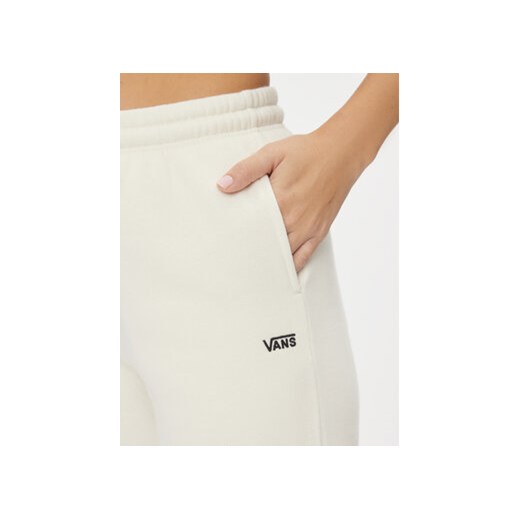 Vans Spodnie dresowe Comfycush Relaxed Sweatpant VN0A7ROXFS81 Écru Relaxed Fit Vans S MODIVO