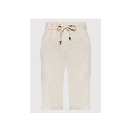 Peserico Szorty materiałowe P04032J0 Beżowy Regular Fit Peserico 44 MODIVO