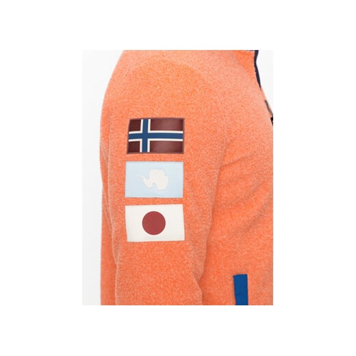 Napapijri Polar NP0A4HDP Pomarańczowy Regular Fit Napapijri L MODIVO