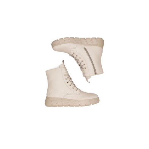 Rieker Botki Y3501-60 Beżowy Rieker 42 MODIVO