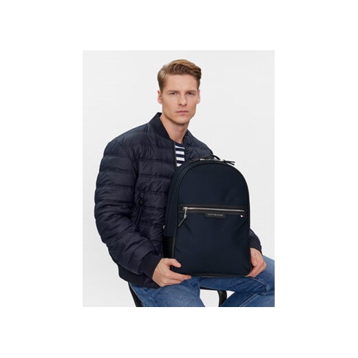 Tommy Hilfiger Plecak Th Urban Repreve Backpack AM0AM11835 Granatowy Tommy Hilfiger uniwersalny MODIVO