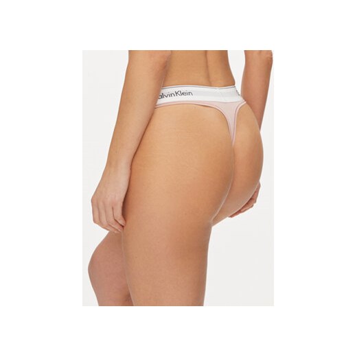 Calvin Klein Underwear Stringi 0000F3786E Różowy Calvin Klein Underwear L MODIVO