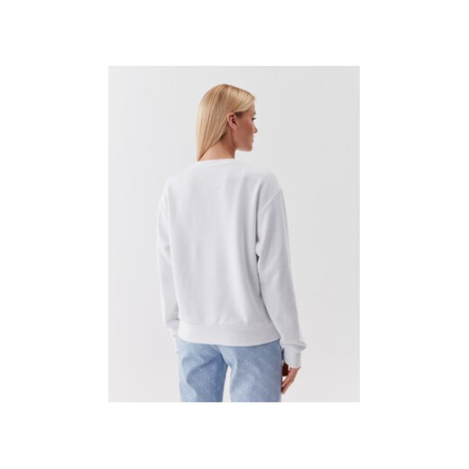 Guess Bluza W3YQ13 K8802 Biały Relaxed Fit Guess XS MODIVO