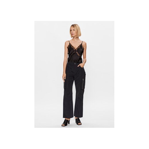 Herskind Spodnie materiałowe Tilly 4851798 Czarny Oversize Herskind 36 MODIVO