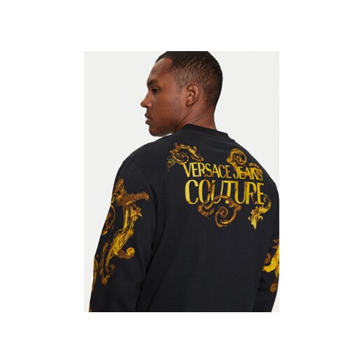 Versace Jeans Couture Bluza 76GAI3RW Czarny Regular Fit XL MODIVO