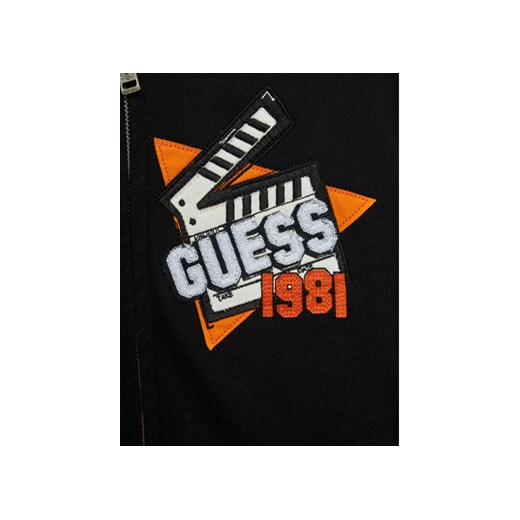 Guess Bluza L3BQ07 KAV34 Czarny Regular Fit Guess 7Y MODIVO
