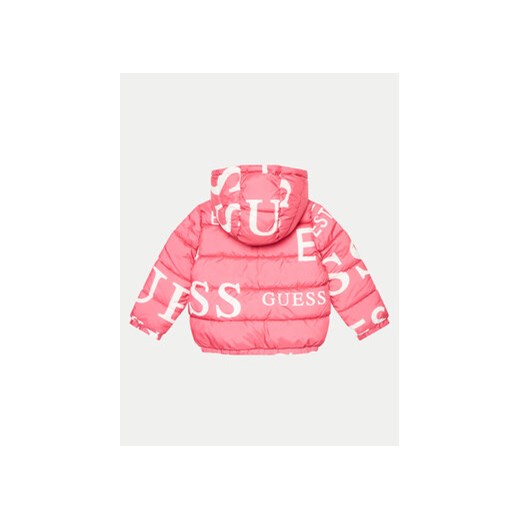Guess Kurtka puchowa H4BT00 WCFM0 Różowy Regular Fit Guess 6Y MODIVO