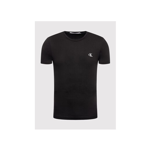 Calvin Klein Jeans T-Shirt Tee Shirt Essential J30J314544 Czarny Slim Fit M MODIVO