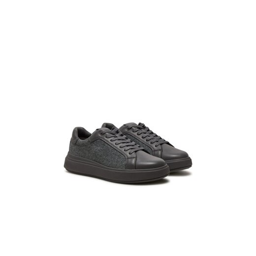 Calvin Klein Sneakersy Low Top Lace Up Wool HM0HM01597 Szary Calvin Klein 42 MODIVO