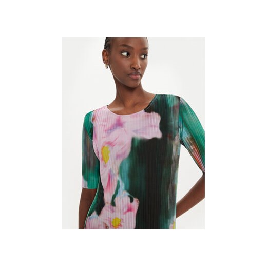 Desigual Sukienka codzienna Garazi 24WWVK78 Kolorowy Slim Fit Desigual L MODIVO