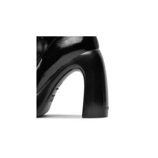 KARL LAGERFELD Botki KL33760 Czarny Karl Lagerfeld 38 MODIVO