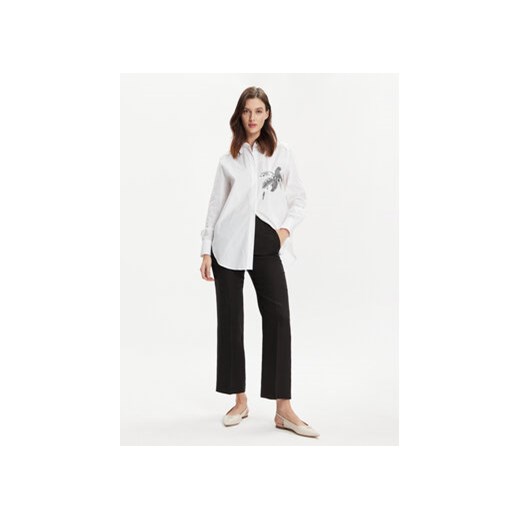 Marella Koszula Elam 2413111121 Biały Regular Fit Marella 42 MODIVO