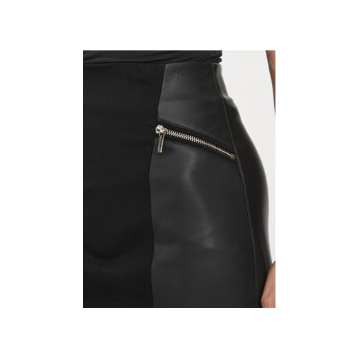 Marciano Guess Spódnica skórzana 4YGD06 7159A Czarny Slim Fit Marciano Guess 48 MODIVO