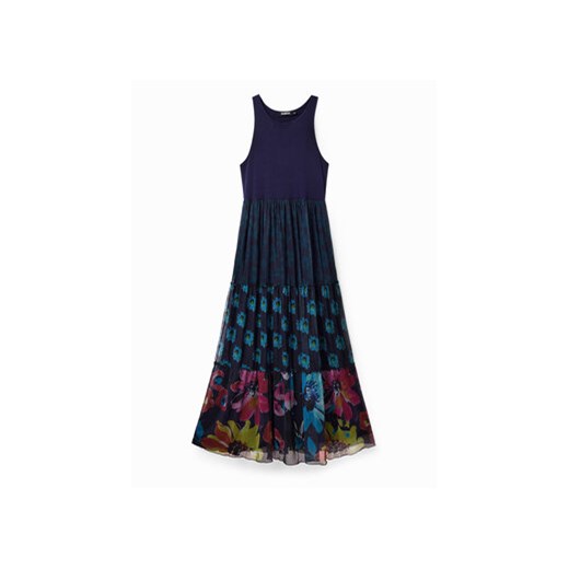 Desigual Sukienka codzienna Dudas 23SWVK90 Granatowy Regular Fit Desigual L MODIVO