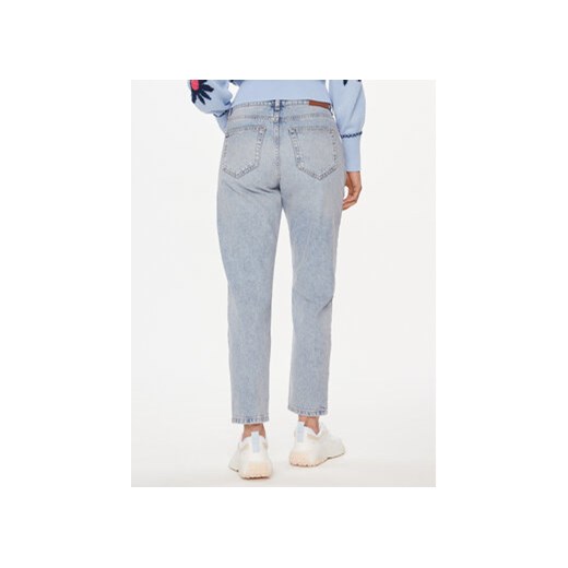 United Colors Of Benetton Jeansy 49BTDF02Z Niebieski Cropped Fit United Colors Of Benetton 30 MODIVO