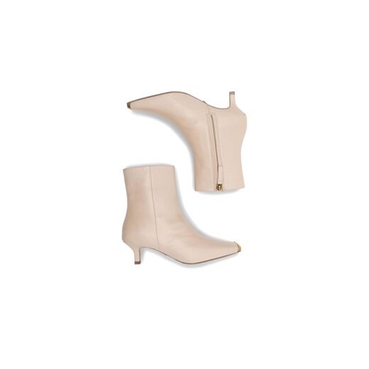 Gino Rossi Botki ENNA-111430 Beżowy Gino Rossi 36 MODIVO