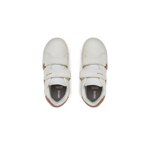 Geox Sneakersy J Eclyper Girl J45LRA 000BC C1ZH8 S Biały Geox 34 MODIVO