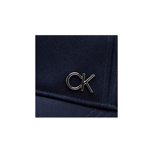 Calvin Klein Czapka z daszkiem Ck Bombed Metal Bb Cap K50K510968 Granatowy Calvin Klein uniwersalny MODIVO