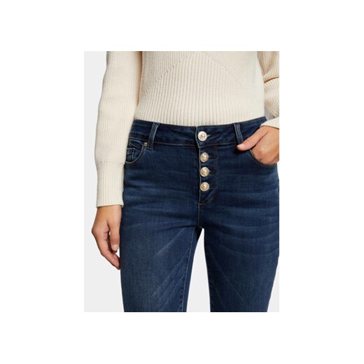 Morgan Jeansy 241-PMIRA Granatowy Skinny Fit Morgan 36 MODIVO