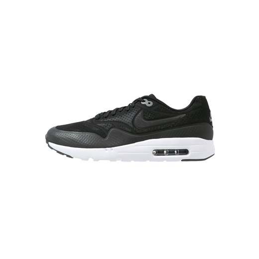 Nike Sportswear AIR MAX 1 ULTRA MOIRE Tenisówki i Trampki black/dark grey/white zalando szary abstrakcyjne wzory