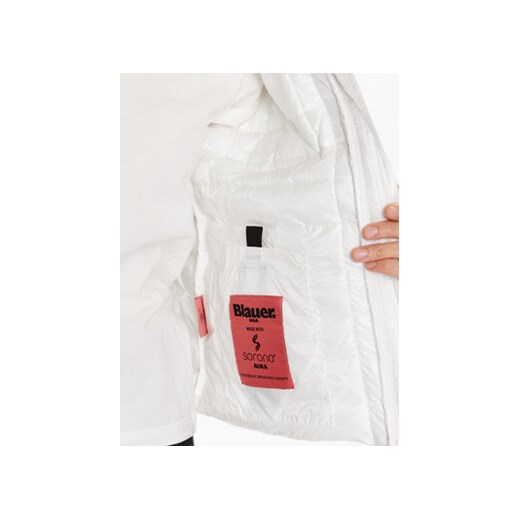 Blauer Kurtka przejściowa Amelia 23SBLDC02005 Biały Regular Fit S MODIVO